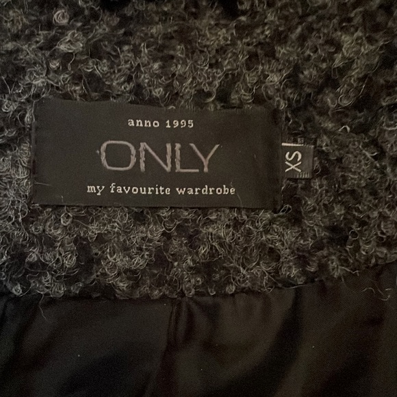 Black Wool Blend Coat - Picture 8 of 13